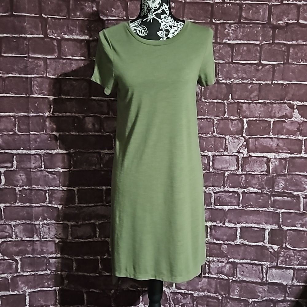 Mossimo  Olive Green TShirt Dress NWT size XS CLEARANCE